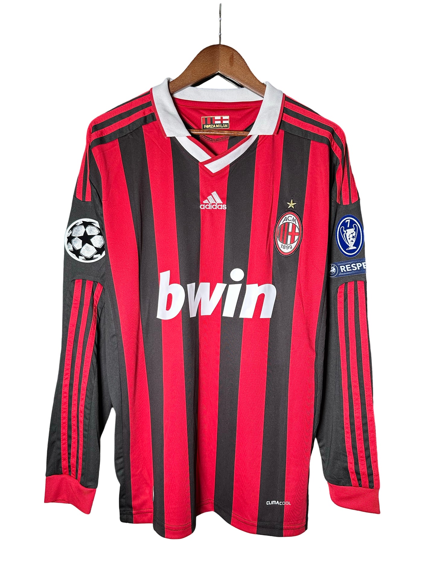 Ronaldinho #80 2009-2010 Retro Home SOCCER Jersey