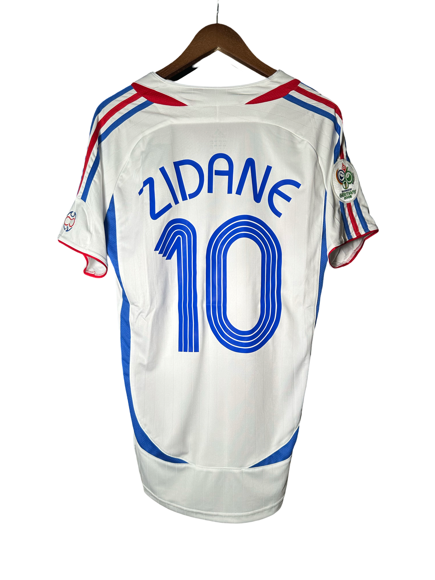 2006 World Cup FINAL Zinedine Zidane #10 away RETRO SOCCER Jersey