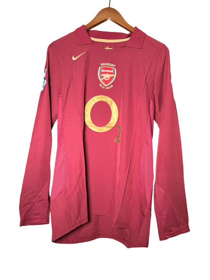 HENRY 2006-2007 VINTAGE RETRO SOCCER JERSEY AWAY WINE